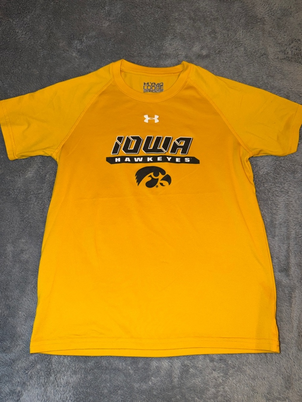 Under Armour Gold Iowa Hawkeyes Performance Tee